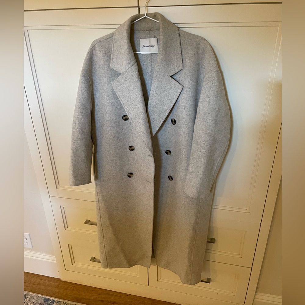 American vintage wool coat